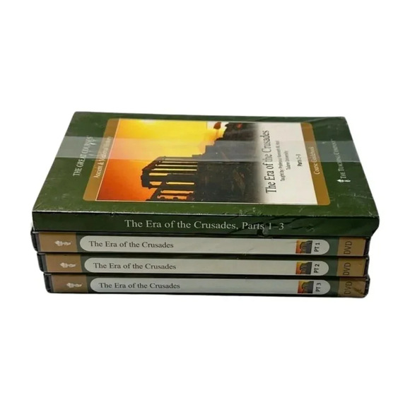 Great Courses Era of the Crusaders Parts 1 2 3 Book & DVDS Medieval History  New - Picture 5 of 8